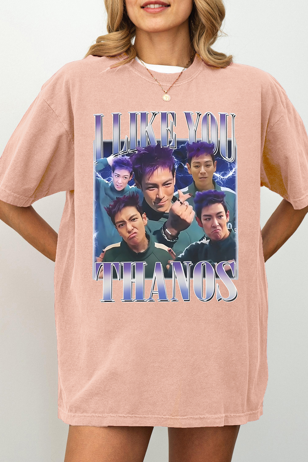 Thanos Squidgame Graphic Tee For Women