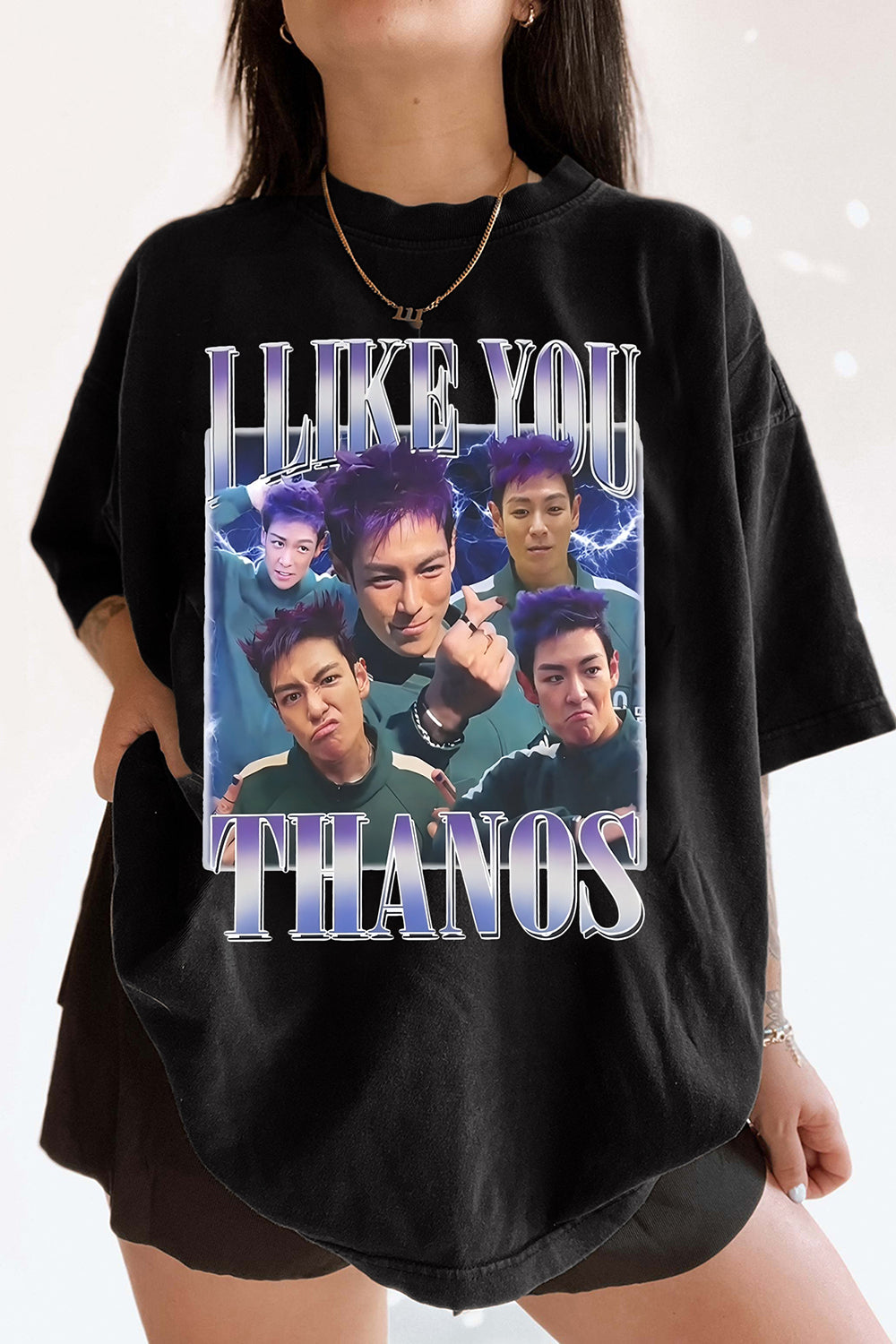 Thanos Squidgame Graphic Tee For Women