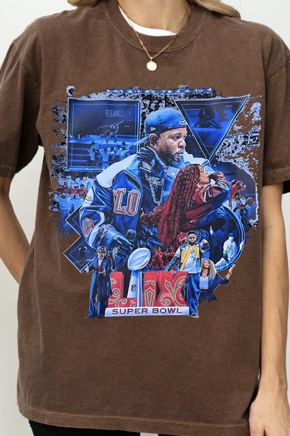 Kendrick Lamar Super Bowl Tee For Women