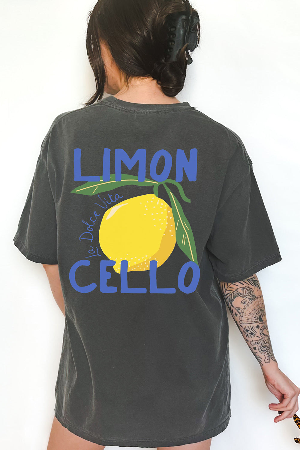 Limoncello La Dolce Vita Italy Tee For Women