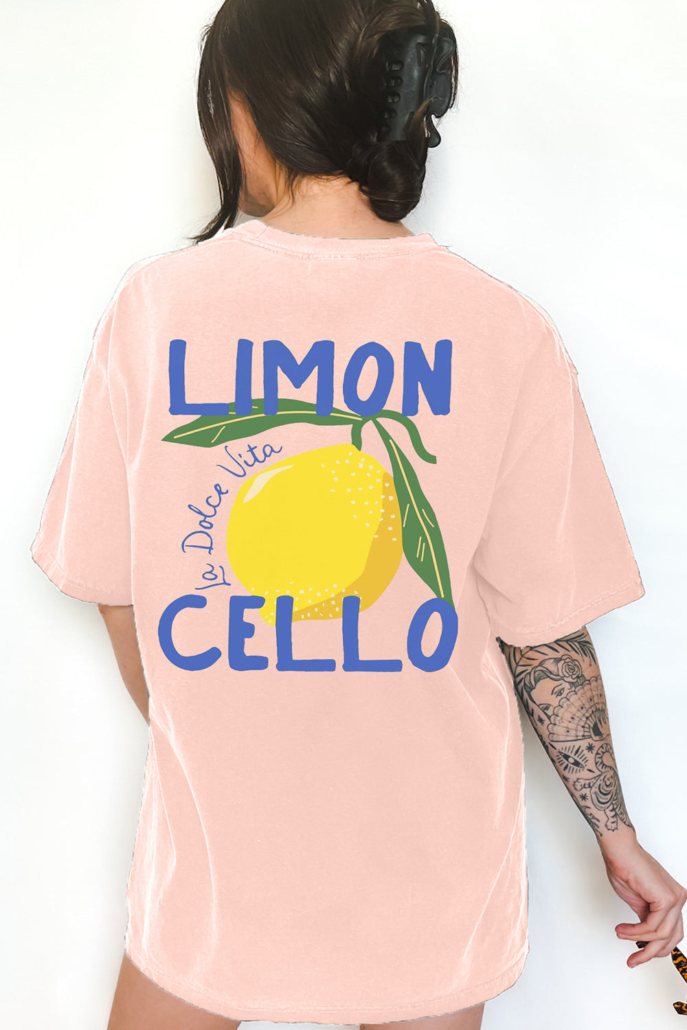 Limoncello La Dolce Vita Italy Tee For Women