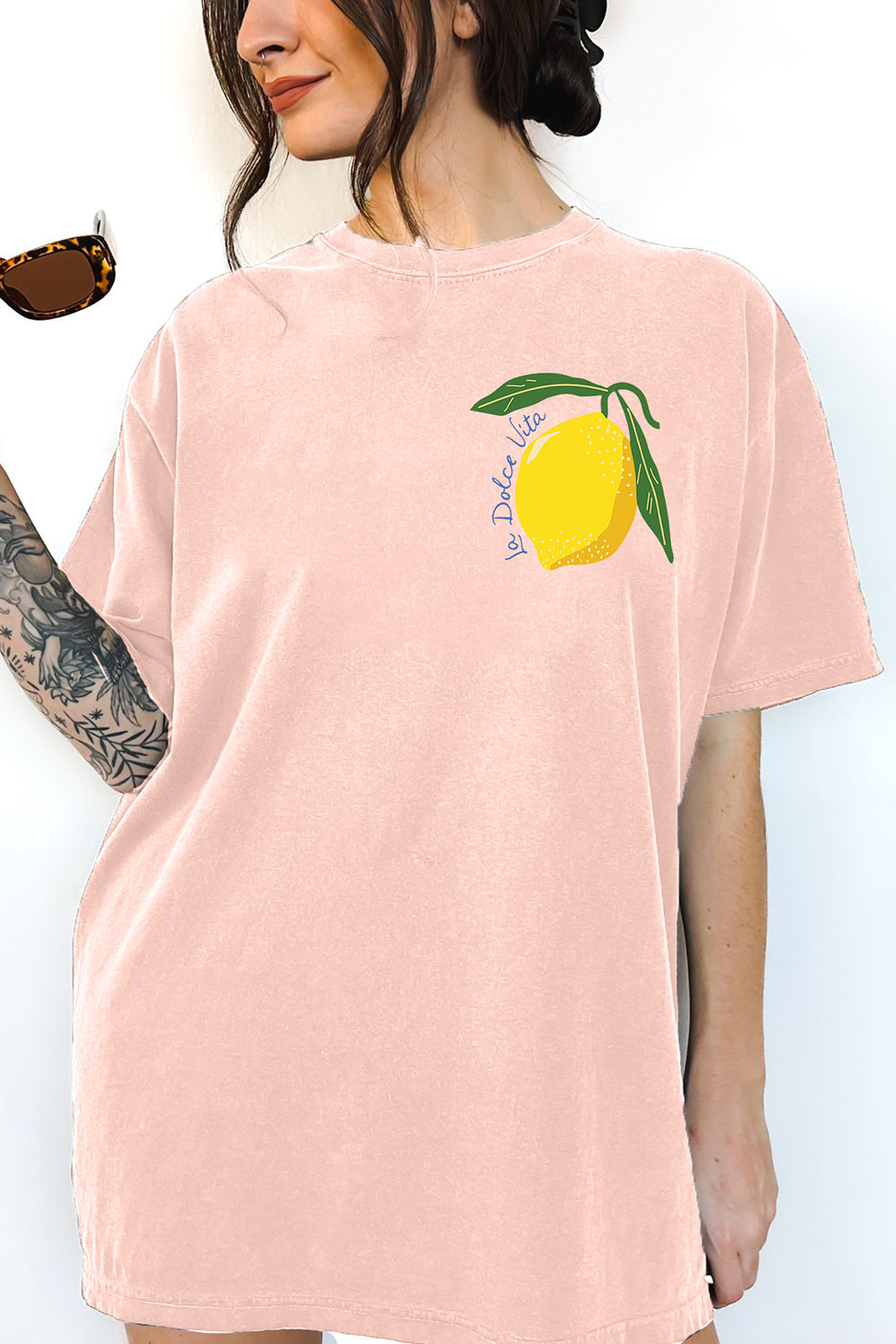 Limoncello La Dolce Vita Italy Tee For Women