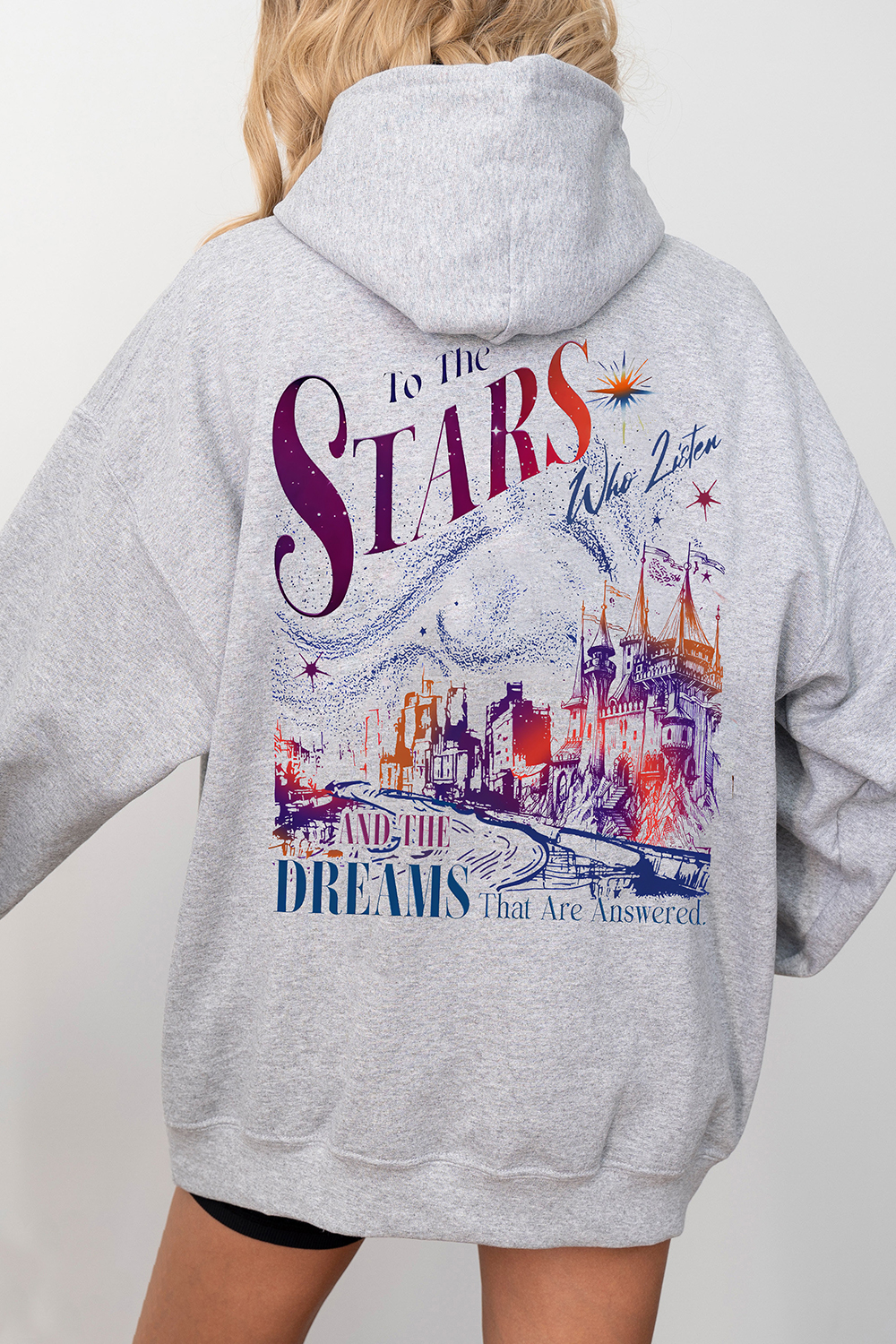 Velaris City of Starlight Fleece Hoodie For Women
