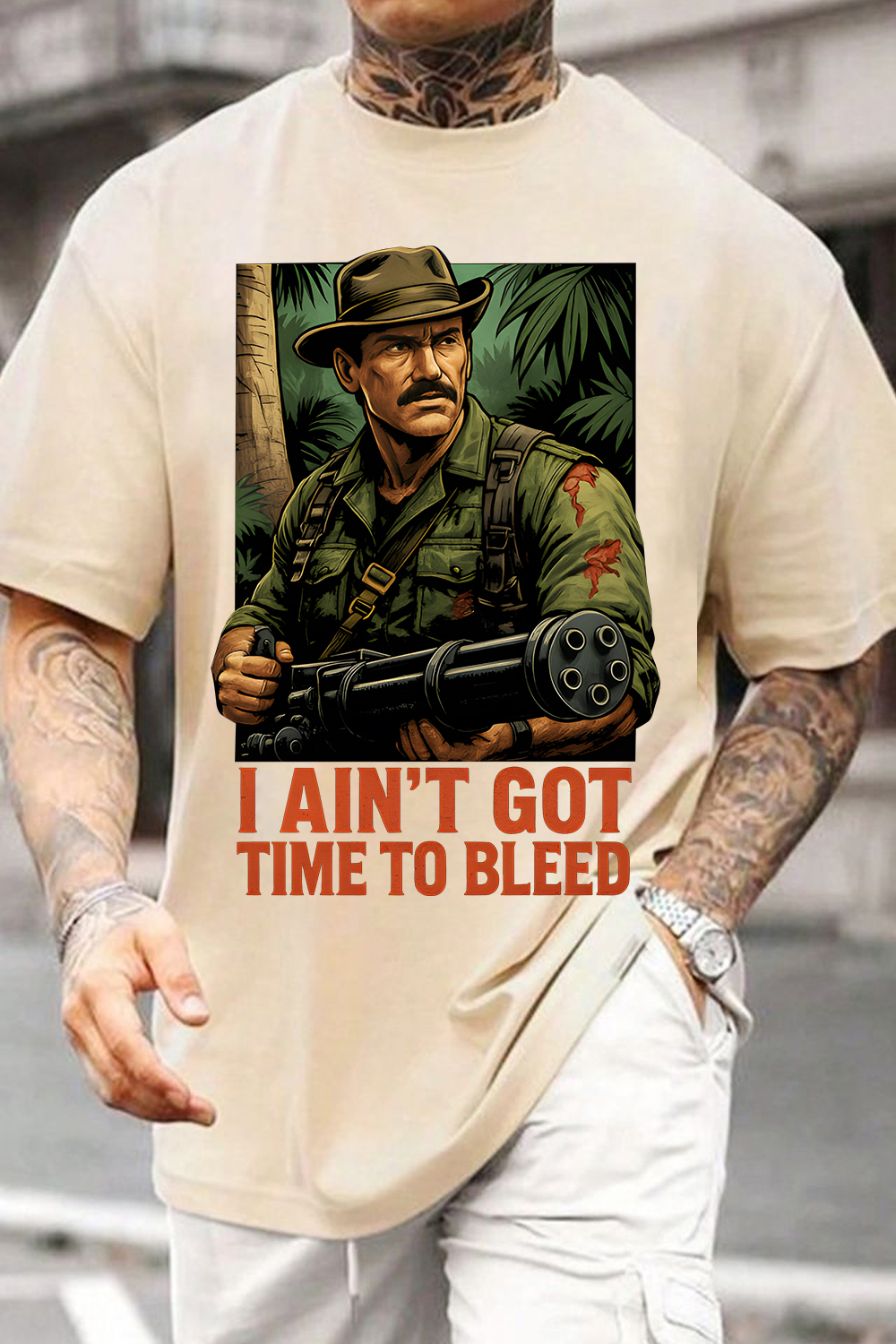 Predator “I Ain’t Got Time to Bleed” T-Shirt