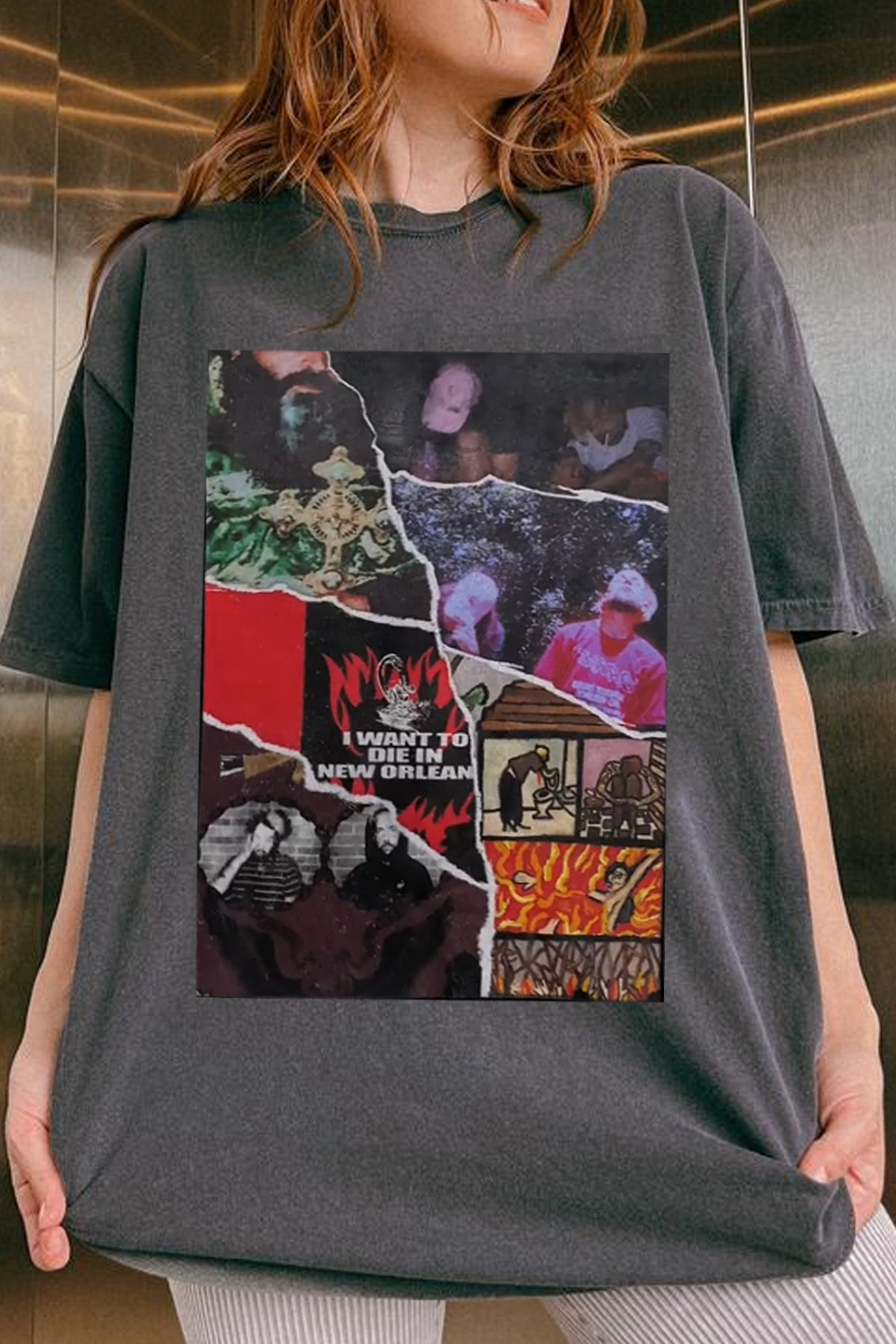 $uicideboy$ poster short-sleeved T-shirt