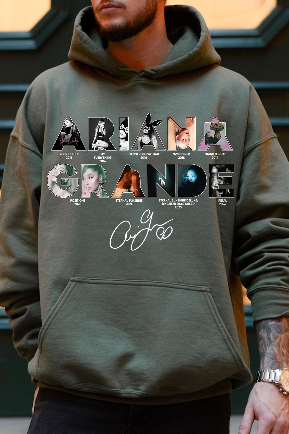 Ariana Grande Men's Hoodie