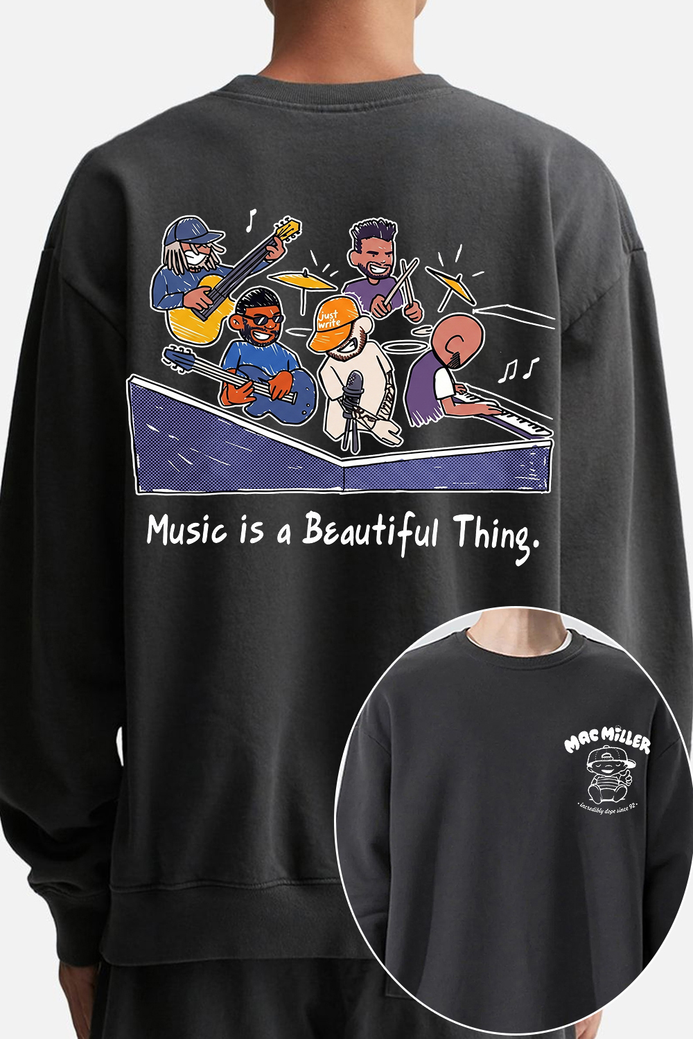 Mac Miller Music Fan's Sweatshirt