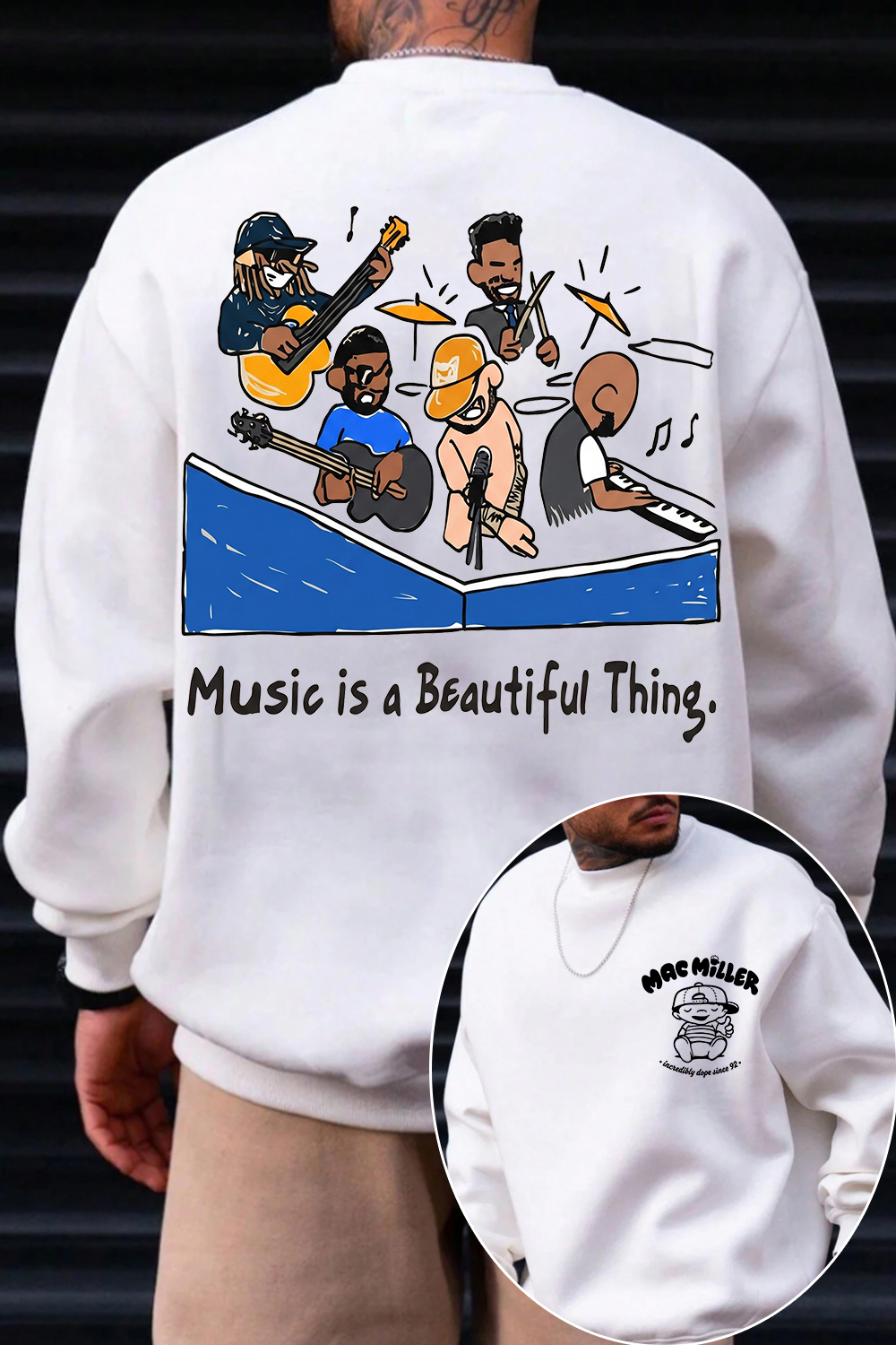 Mac Miller Music Fan's Sweatshirt