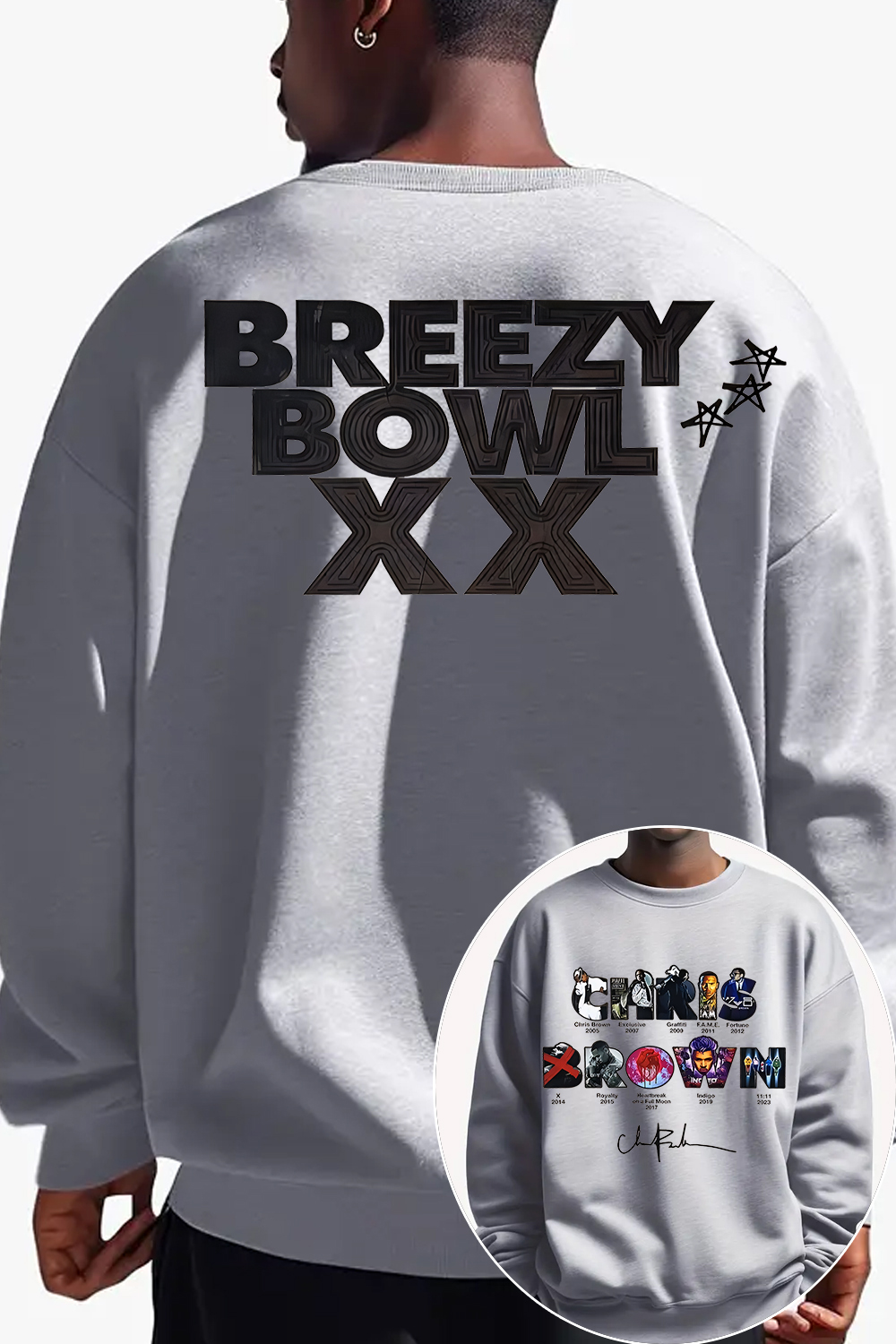 Breezy Bowl XX Tour🔥 crew neck long sleeve sweatshirt