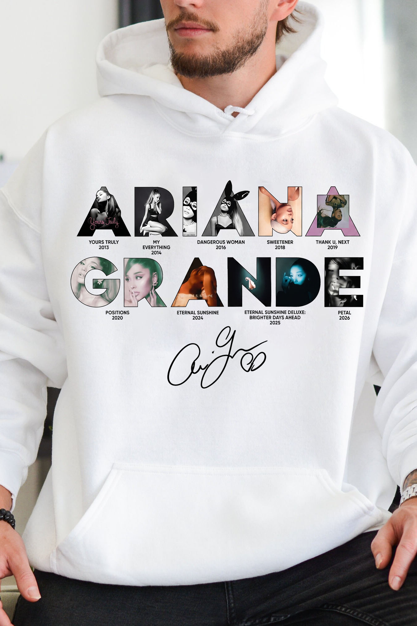 Ariana Grande Men's Hoodie