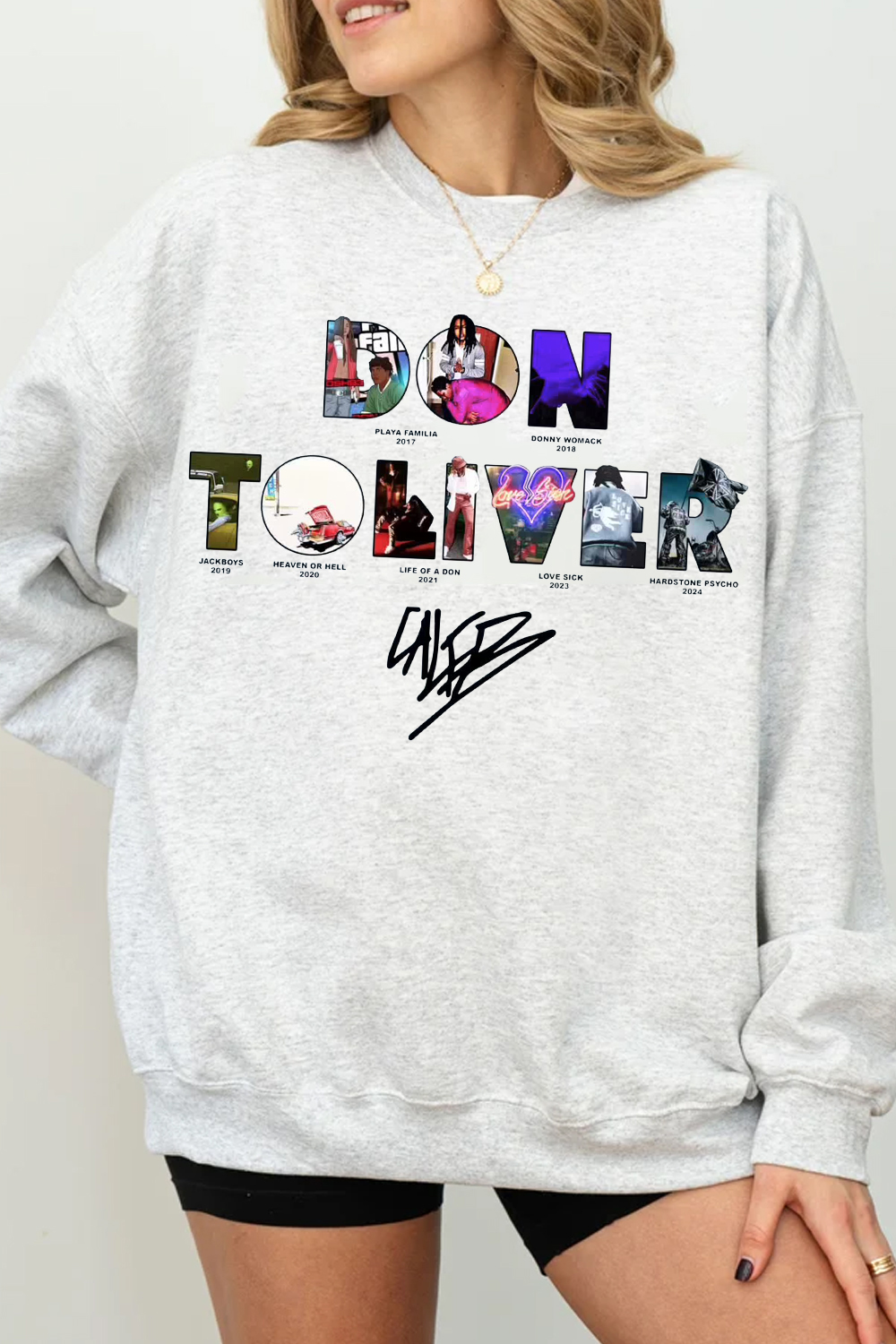 Don Toliver Albums Crew Neck Sweatshirt