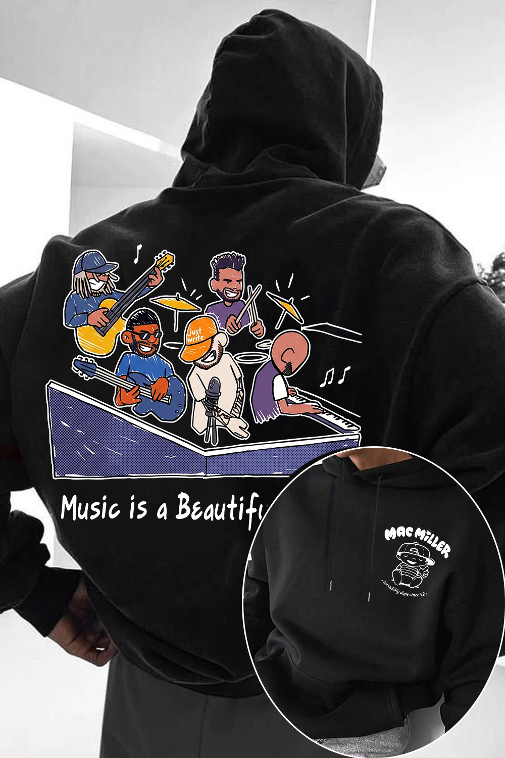 Mac Miller Music Fan's Hoodie