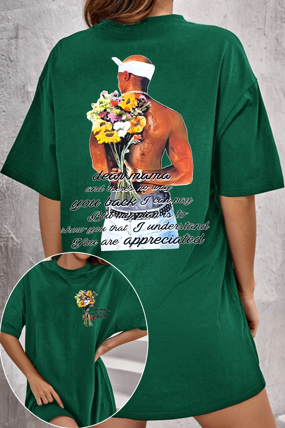 Dear Mama Tupac Fans Tee For Women