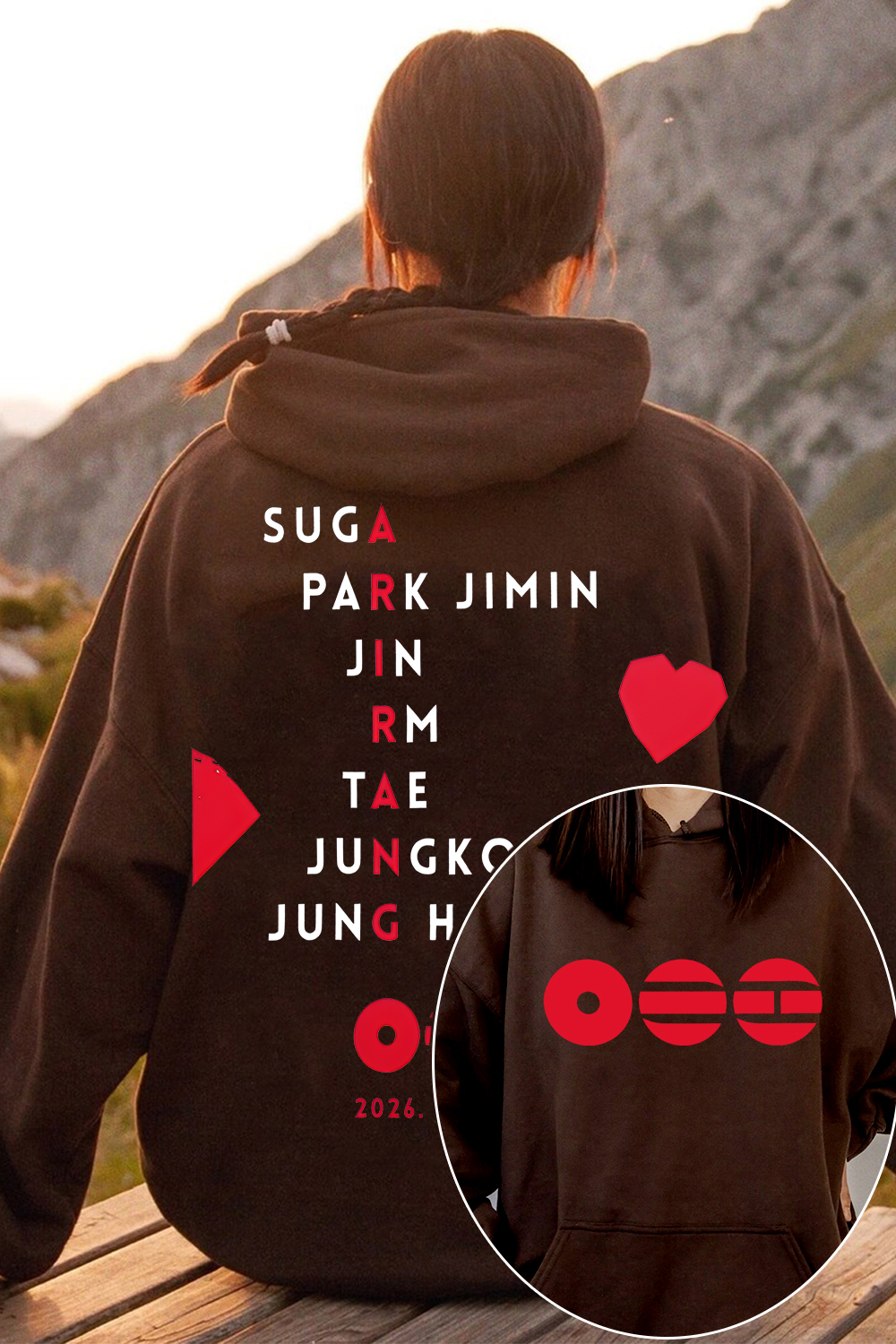 BTS Army Arirang Hoodie