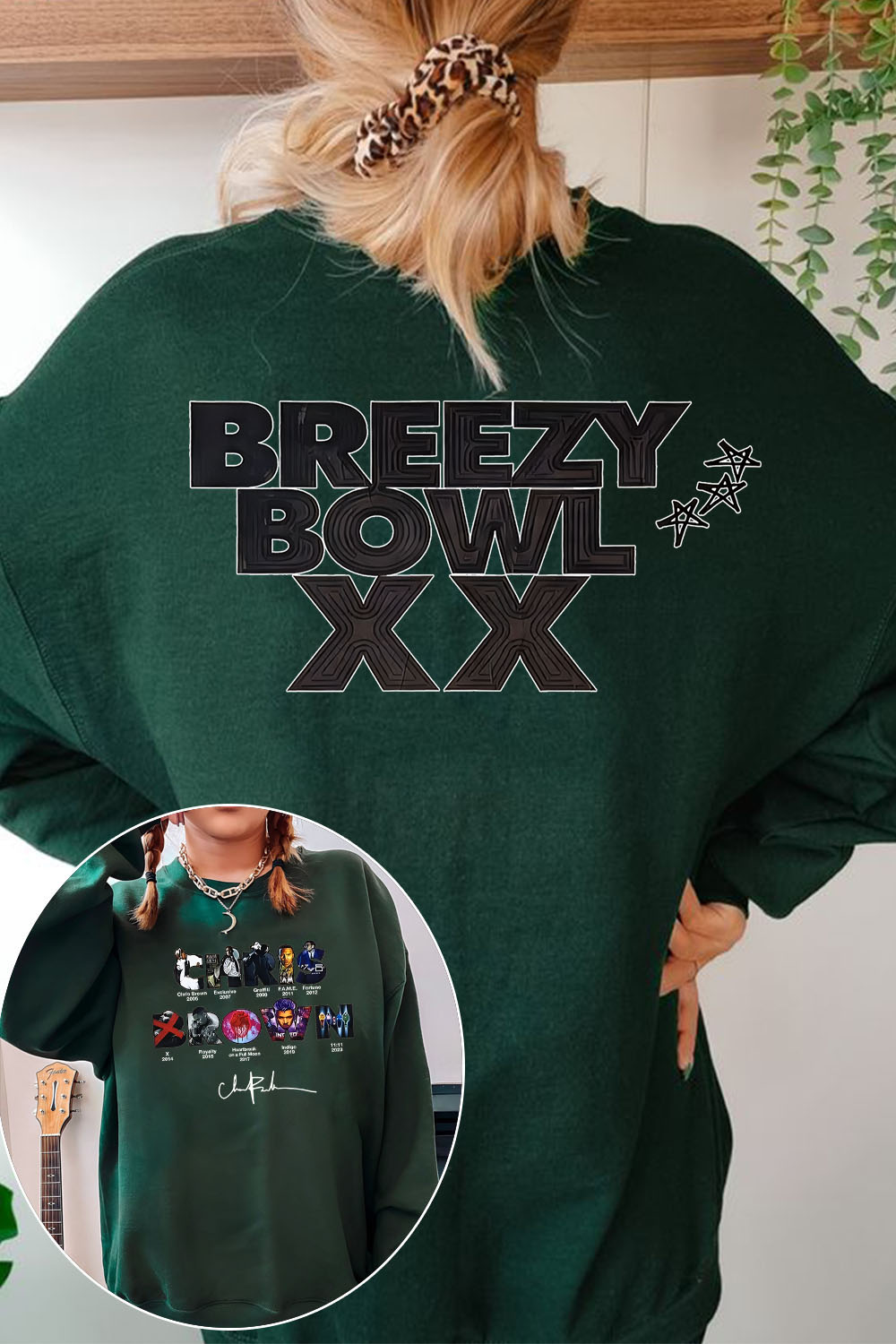 Breezy Bowl XX Tour🔥 crew neck sweatshirt