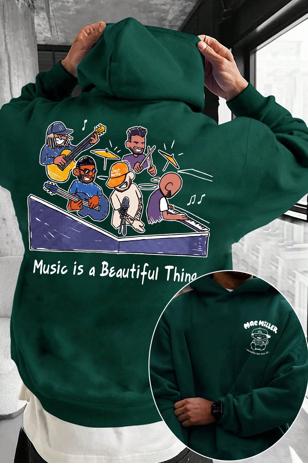 Mac Miller Music Fan's Hoodie