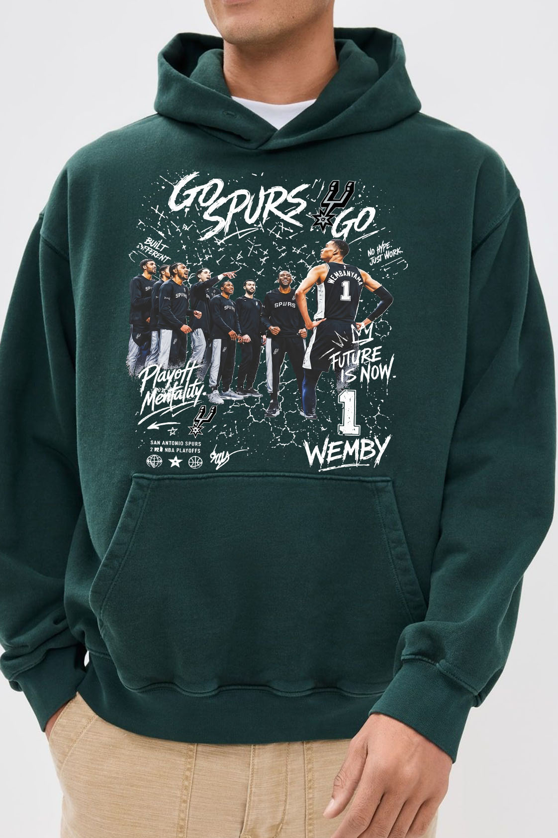 Wemby San Antonio Basketball Hoodie