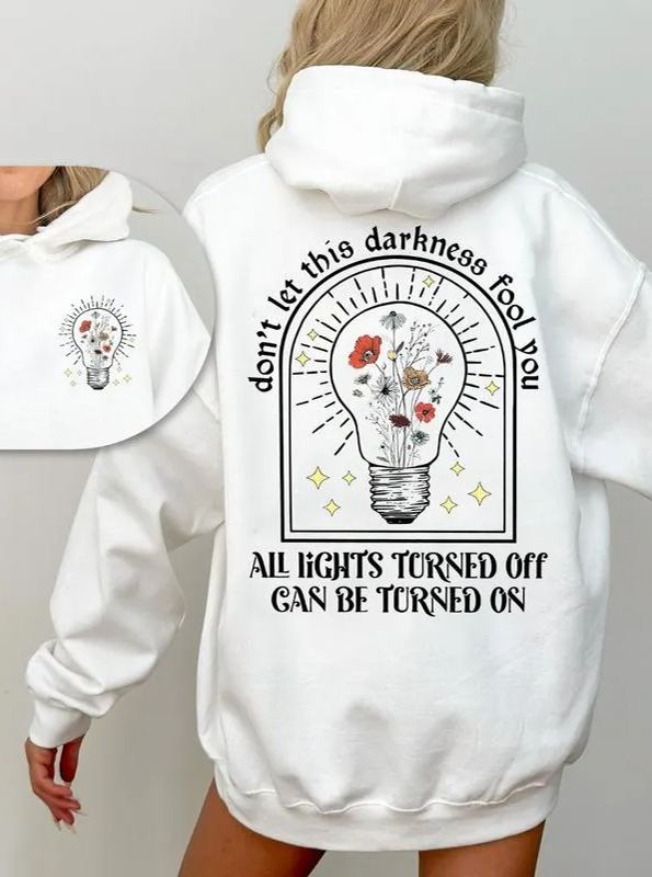 2 Sided All Lights Turned Off Can Be On Noah Kahan Call Your Mom Hoodies For Women