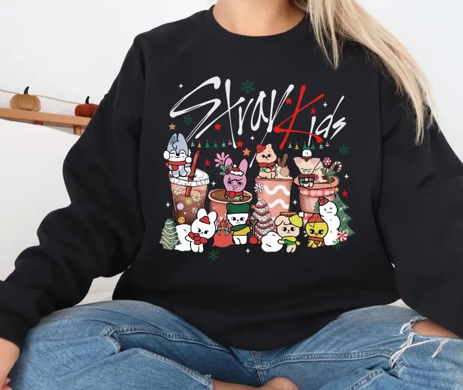 Christmas Stray Kids Member Group Sweatshirt