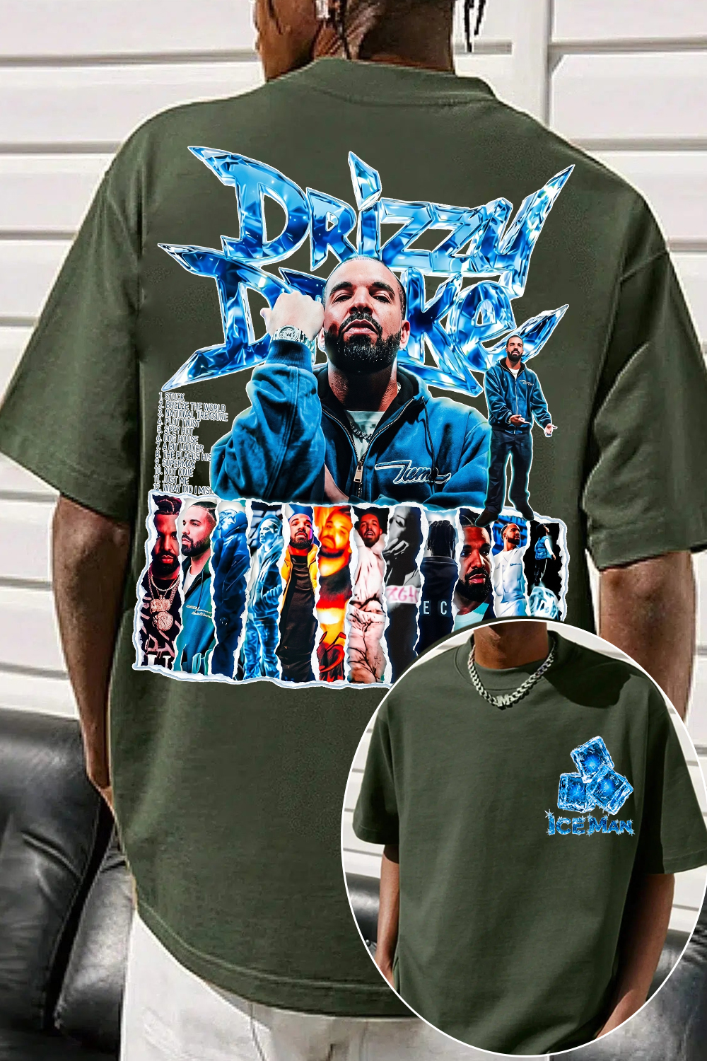 Iceman Drake Tee For Men