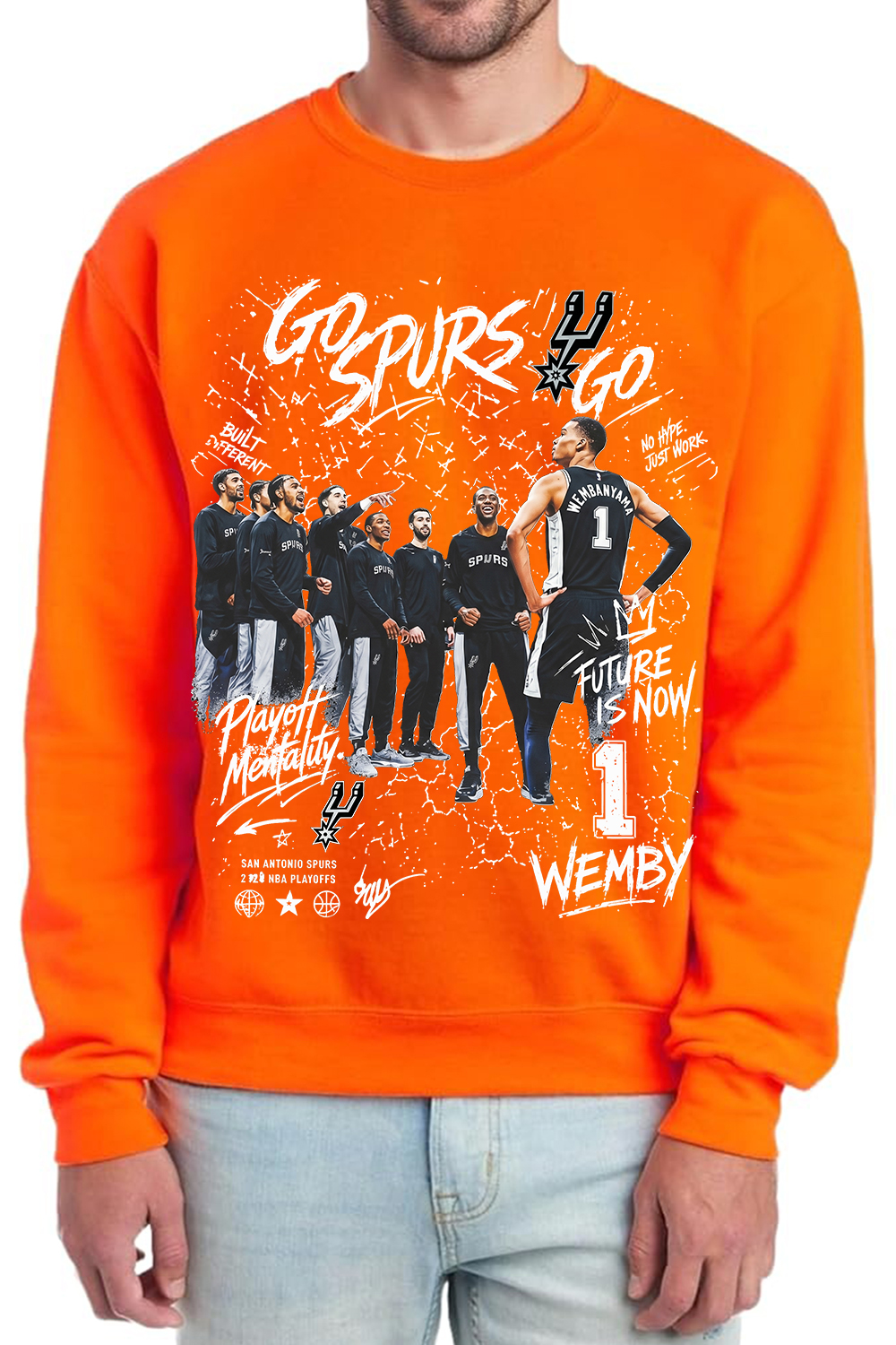 Wemby San Antonio Basketball Sweatshirt