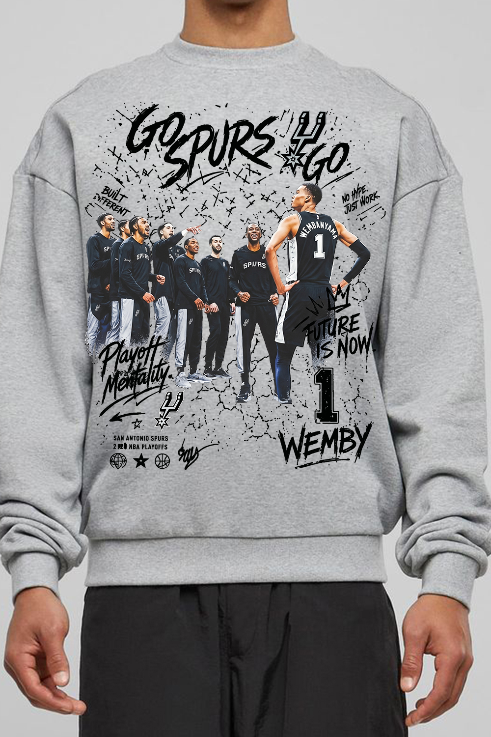 Wemby San Antonio Basketball Sweatshirt