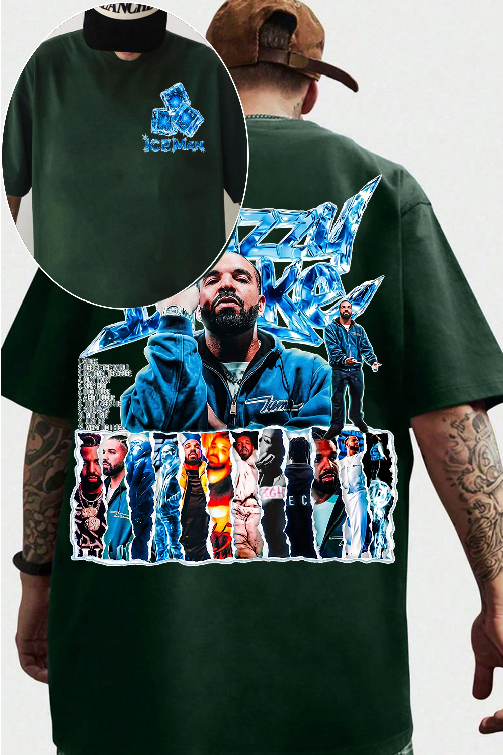 Iceman Drake Tee For Men