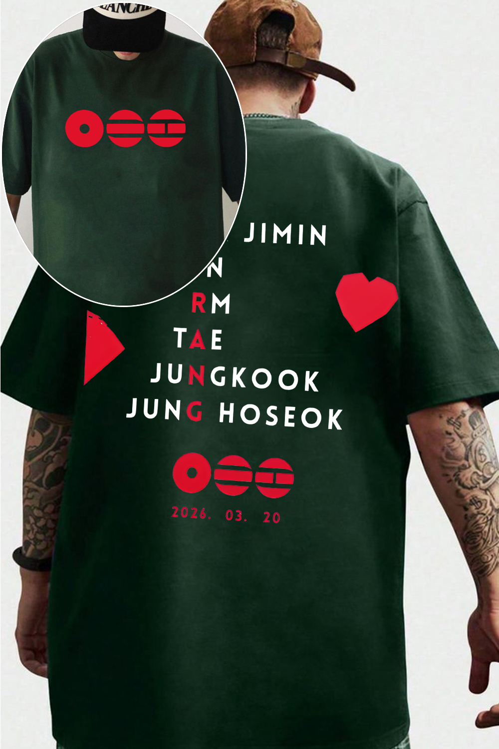 BTS Army Arirang Tee For Men