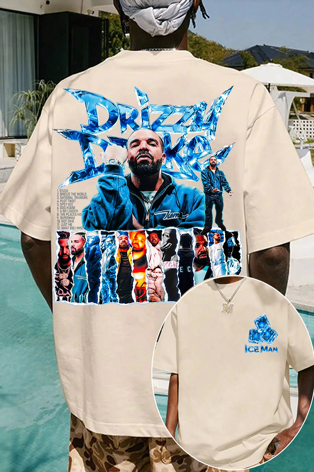 Iceman Drake Tee For Men