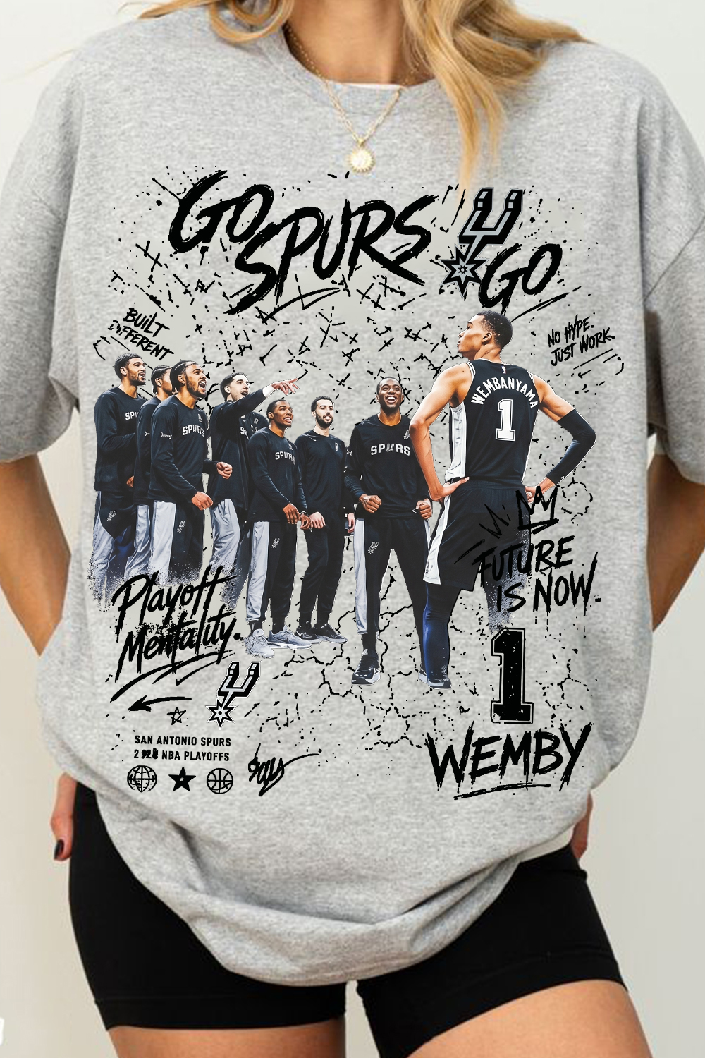 Wemby San Antonio Basketball Shirt For Women