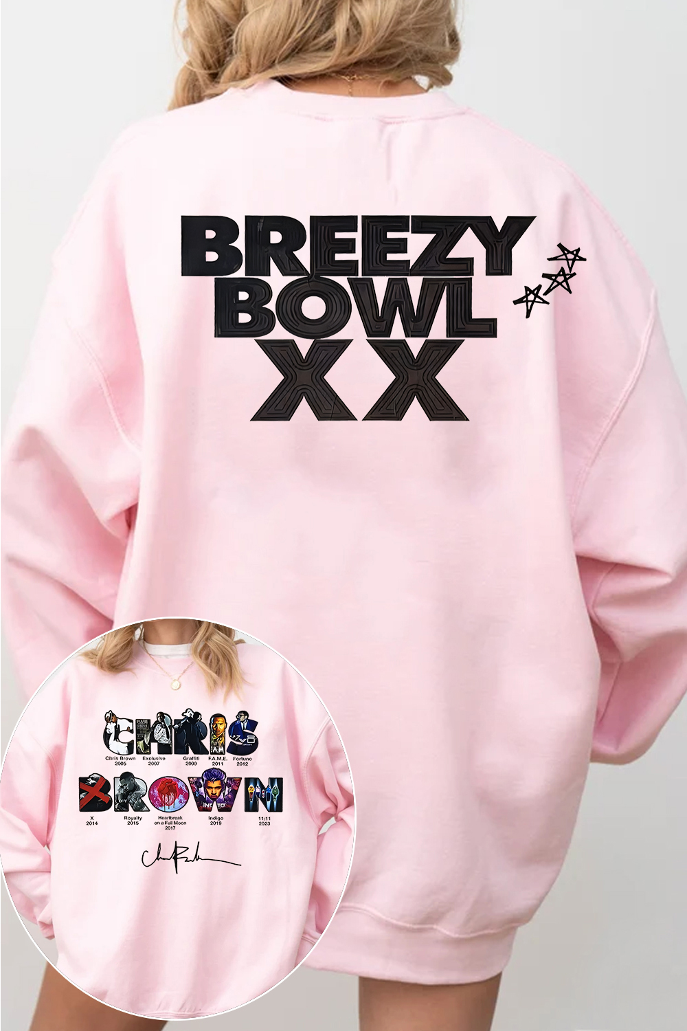 Breezy Bowl XX Tour🔥 crew neck sweatshirt