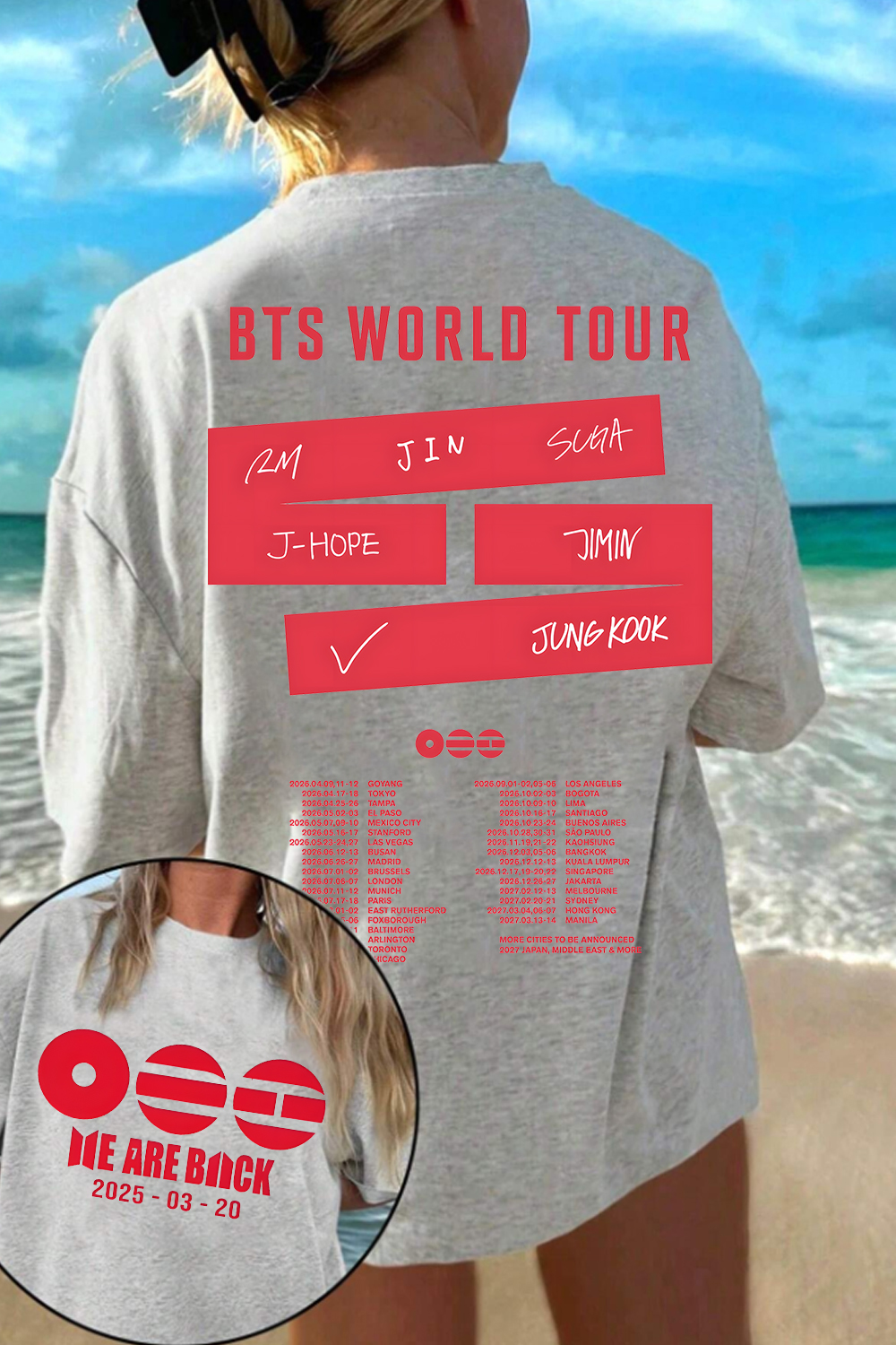BTS Is Going On Tour🔥💜 Tee