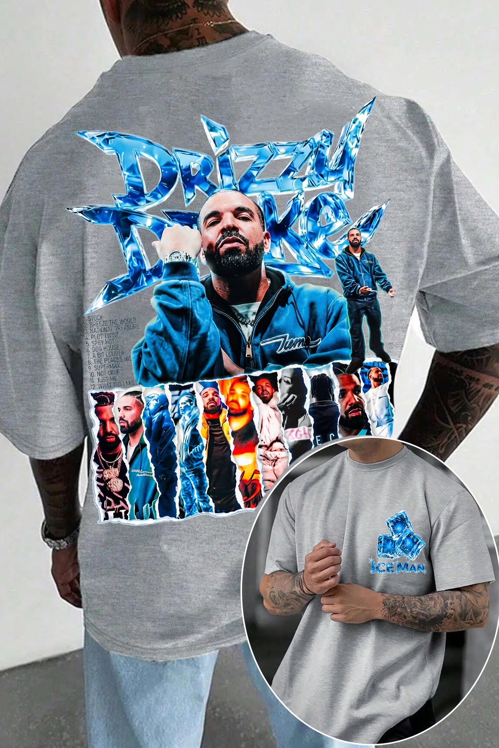 Iceman Drake Tee For Men