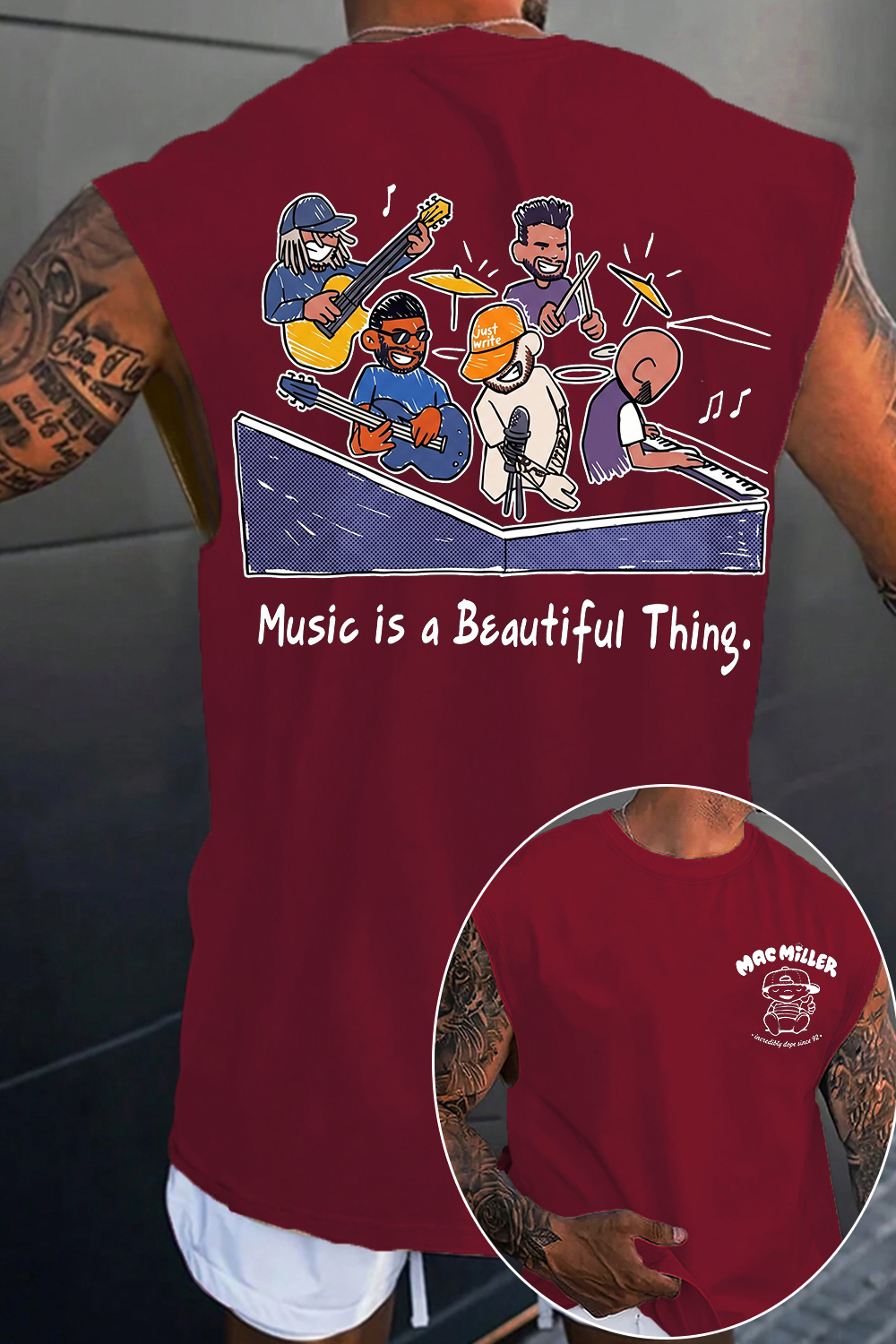 Mac Miller Music Fan's Tank