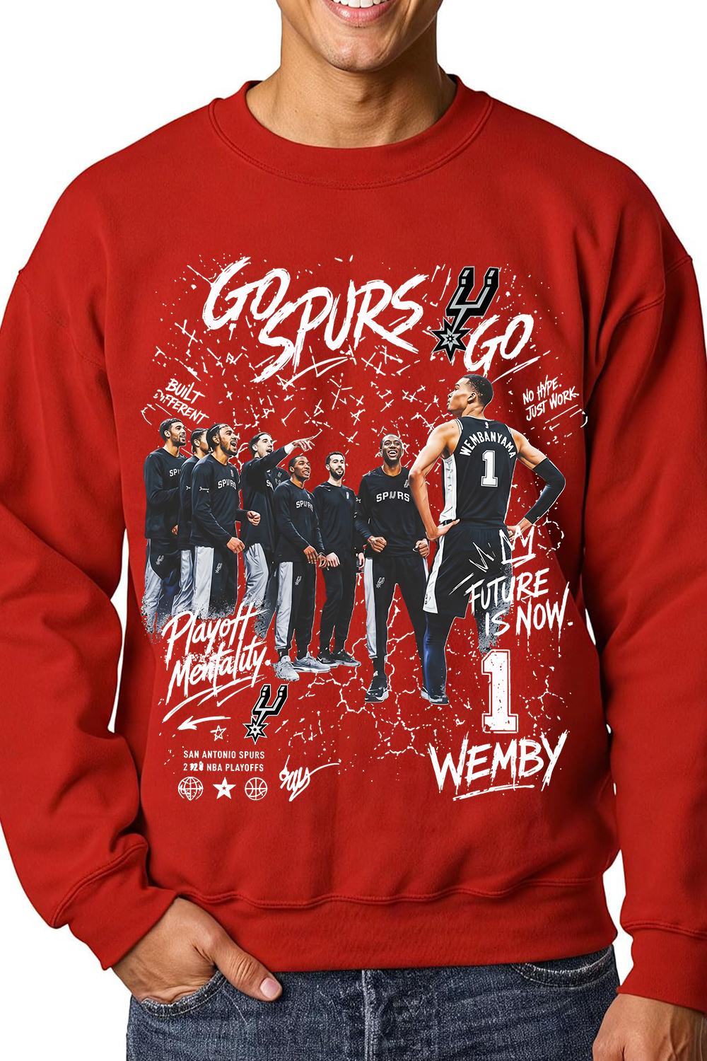 Wemby San Antonio Basketball Sweatshirt