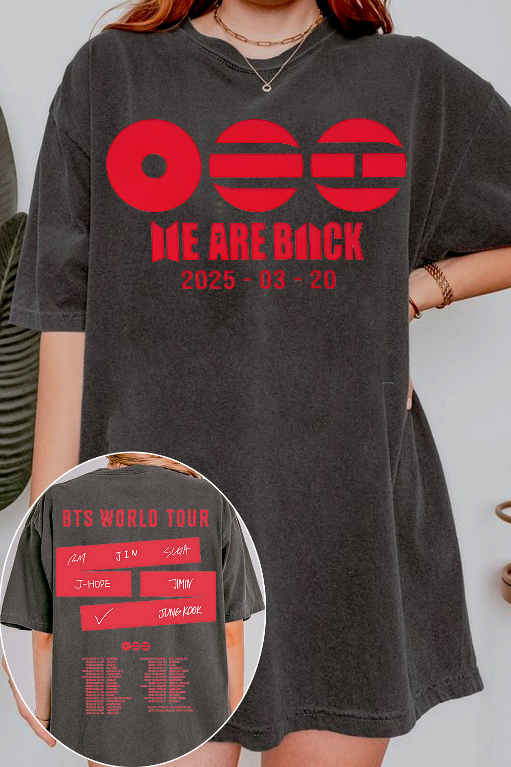BTS Is Going On Tour🔥💜 Tee