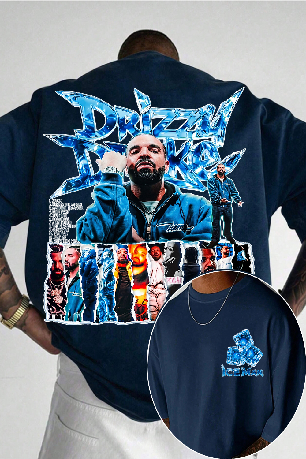 Iceman Drake Tee For Men