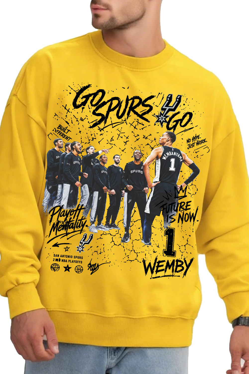 Wemby San Antonio Basketball Sweatshirt