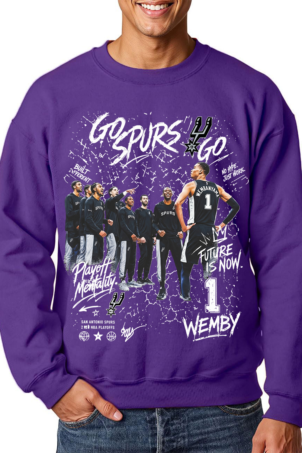 Wemby San Antonio Basketball Sweatshirt