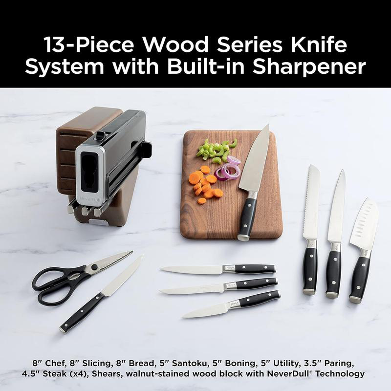Premium 13-Piece Wood Series Knife System