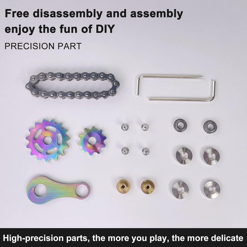 Sprockets Bicycle Chain Fidget Spinner Toys