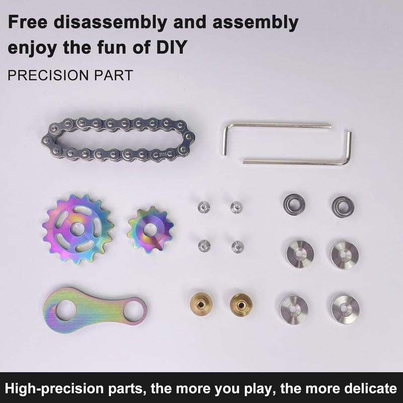Sprockets Bicycle Chain Fidget Spinner Toys