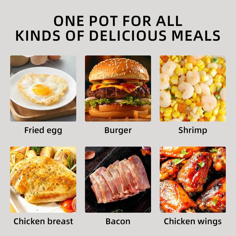 🍳✨4-Hole Non-Stick Egg & Breakfast Skillet