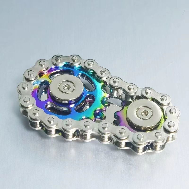 Sprockets Bicycle Chain Fidget Spinner Toys