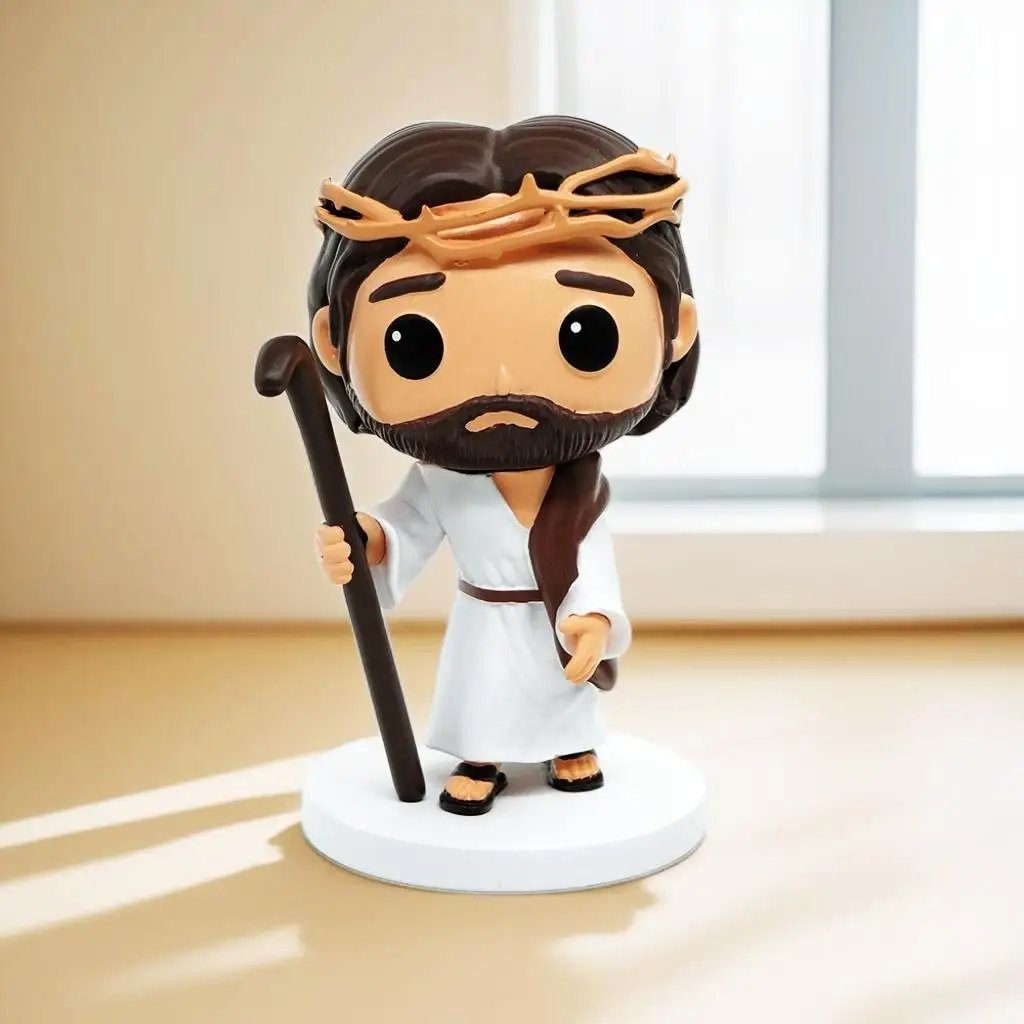 Handmade Resin Jesus Figurine Collection 5 Styles of Resurrection Art for Bible Study Home Decor Heirloom Christian Sculptures