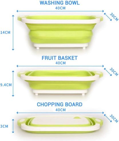 🔥🌡️Last Day Promotion 49% Off🍗🥗BBQ & Meal Prep Tub | Collapsible Prep Tub🍖🏕️