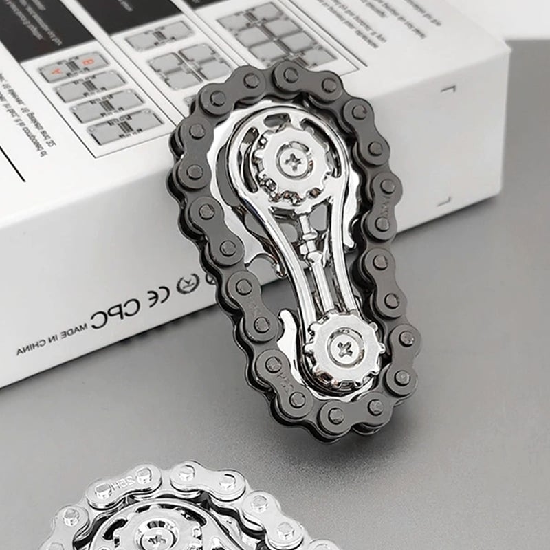 Sprockets Bicycle Chain Fidget Spinner Toys