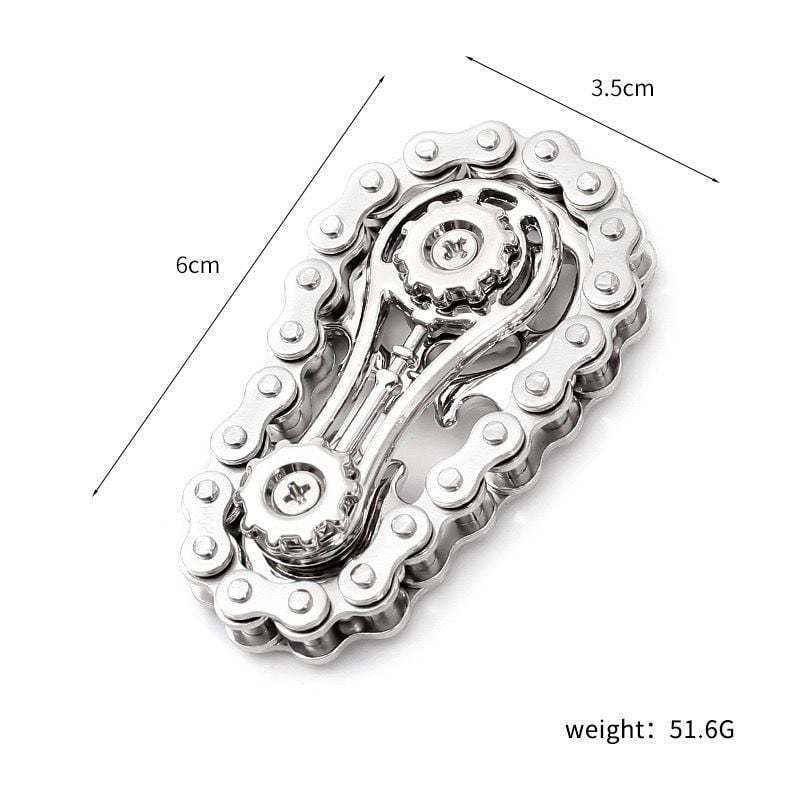 Sprockets Bicycle Chain Fidget Spinner Toys