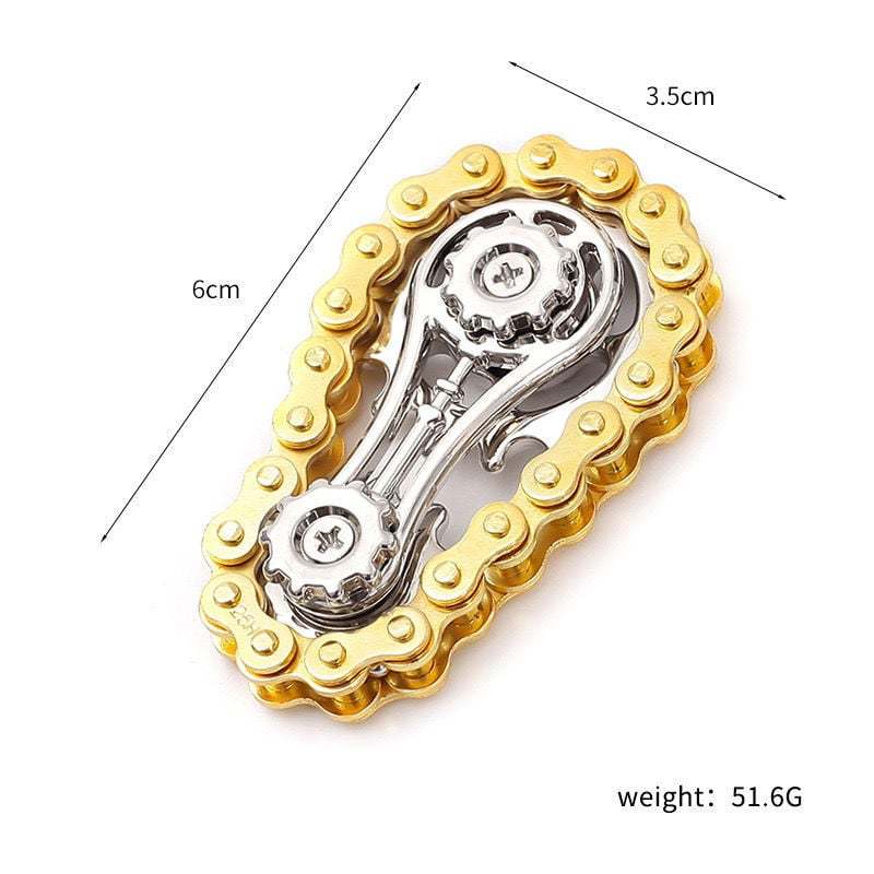 Sprockets Bicycle Chain Fidget Spinner Toys
