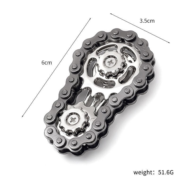 Sprockets Bicycle Chain Fidget Spinner Toys